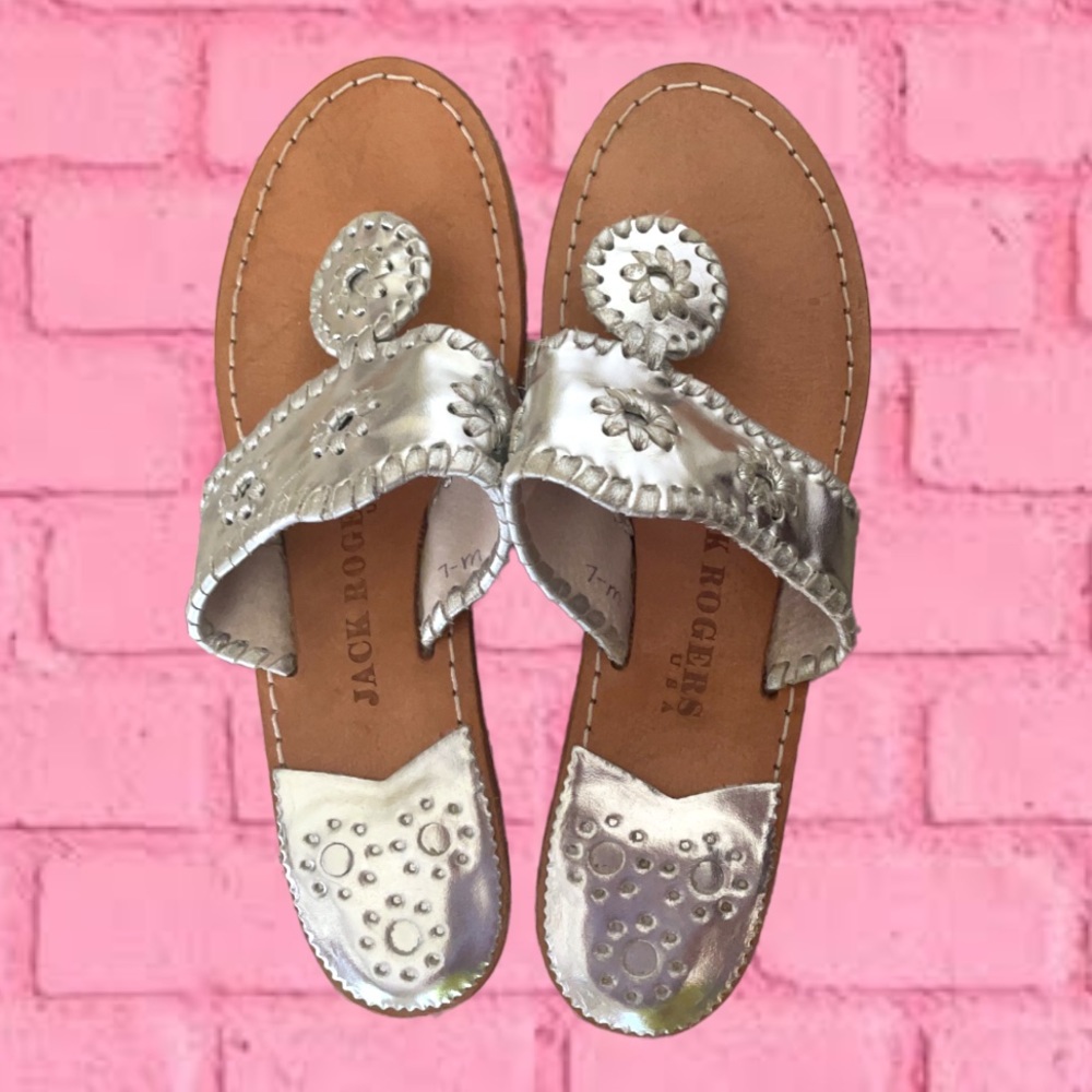 Jack Rogers wedges sz 7